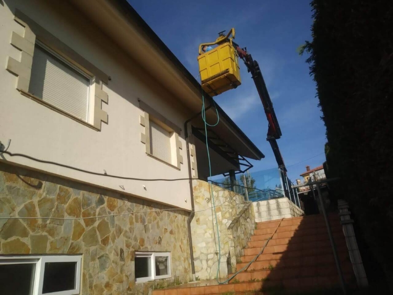 Limpieza de canalones